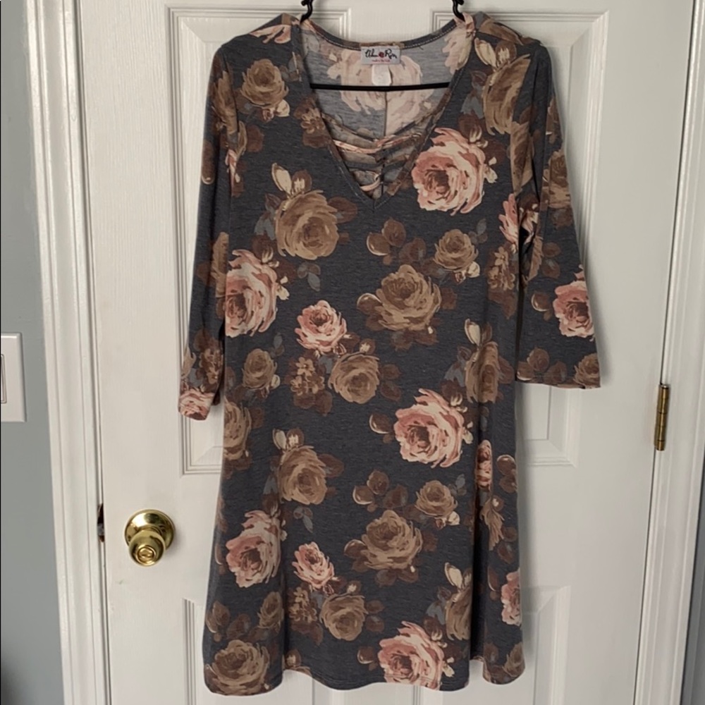 XL Floral Dress